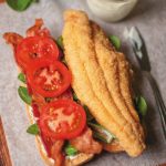 fried catfish BLT