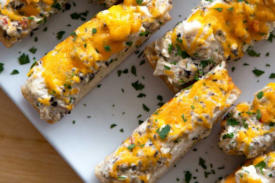 Cheesy Catfish Bread