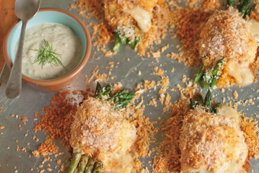 Catfish & Asparagus Roll-Ups