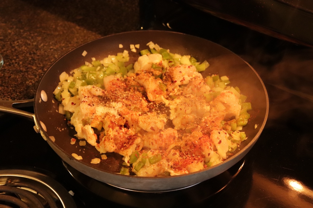 Cooking catfish ingredients