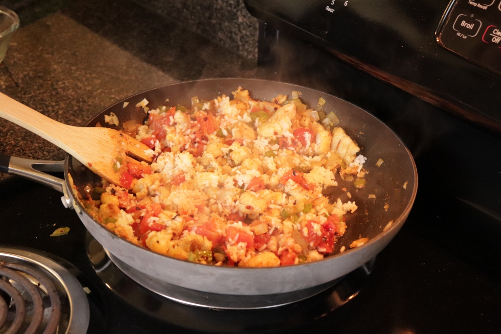 Cooking Ingredients on stove