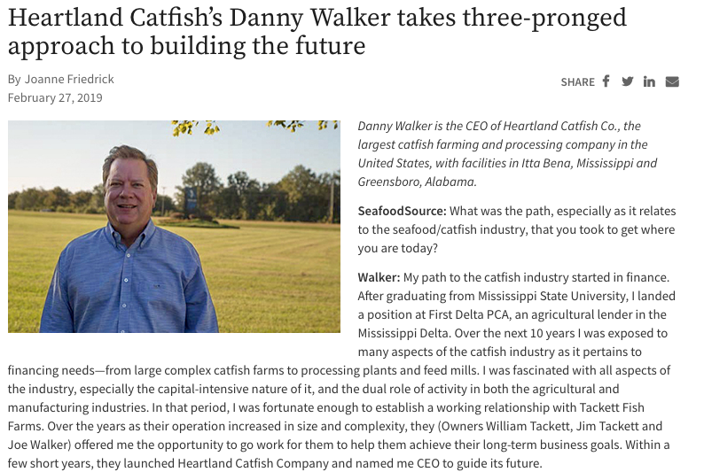 CEO Danny Walker Interview with Seafood Source