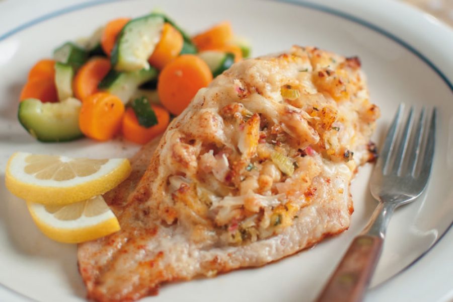 Seafood-Stuffed Catfish