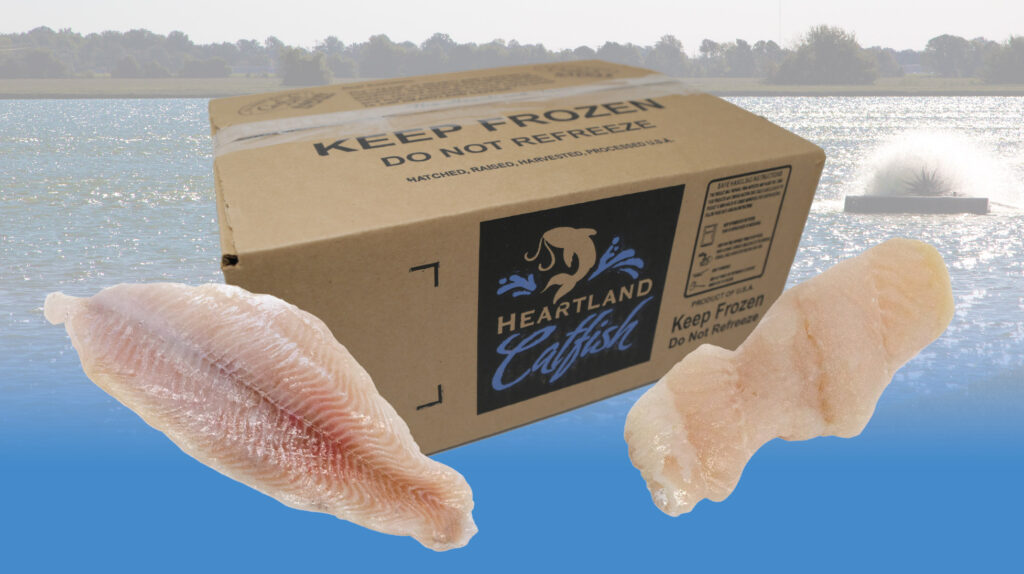 Custom catfish processing and packaging designed for food service settings