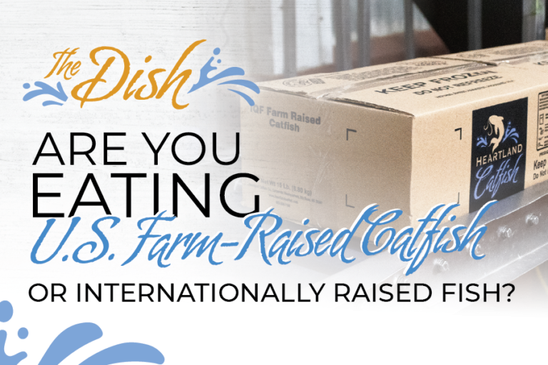 Are you eating U.S. Farm-Raised Catfish or internationally raised fish.
