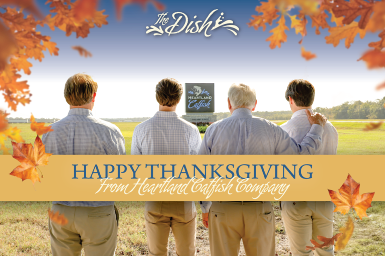 Happy Thanksgiving from Heartland Catfish Company.