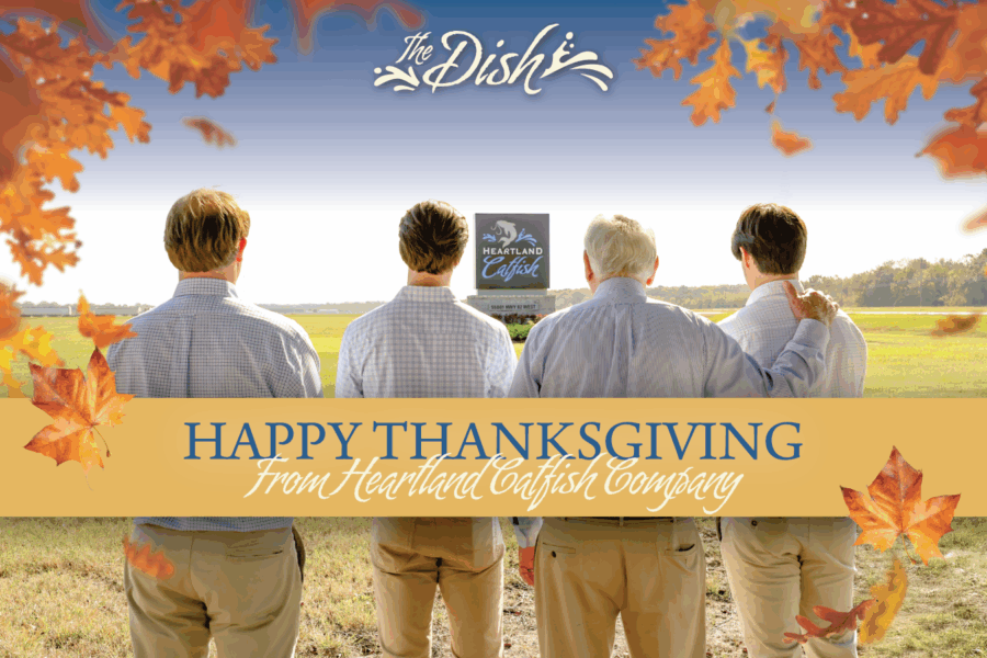 Happy Thanksgiving from Heartland Catfish Company!