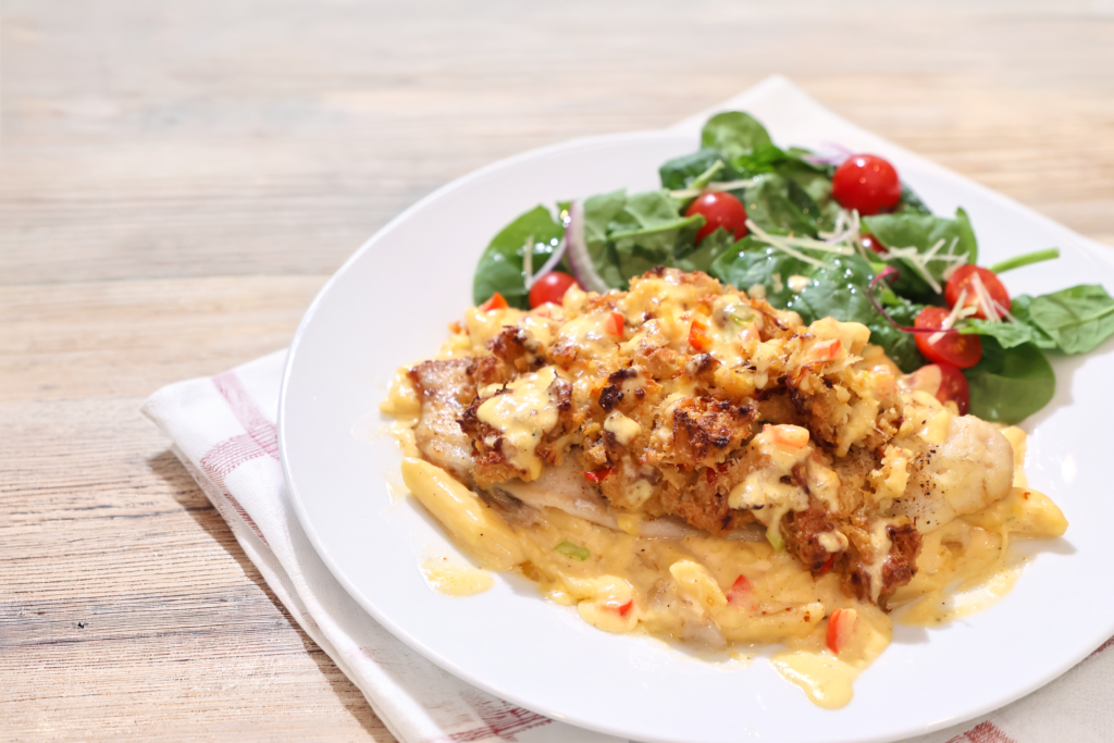 Stuffed catfish recipe.